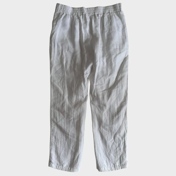 Chico's Travelers Size 1 Polyester Lined Medium White Pants Rayon Nylon - Picture 9 of 10